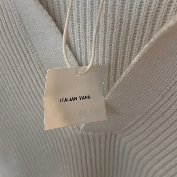 Zara men's wool blend V-neck sweater NWT Large - Picture 5 of 8